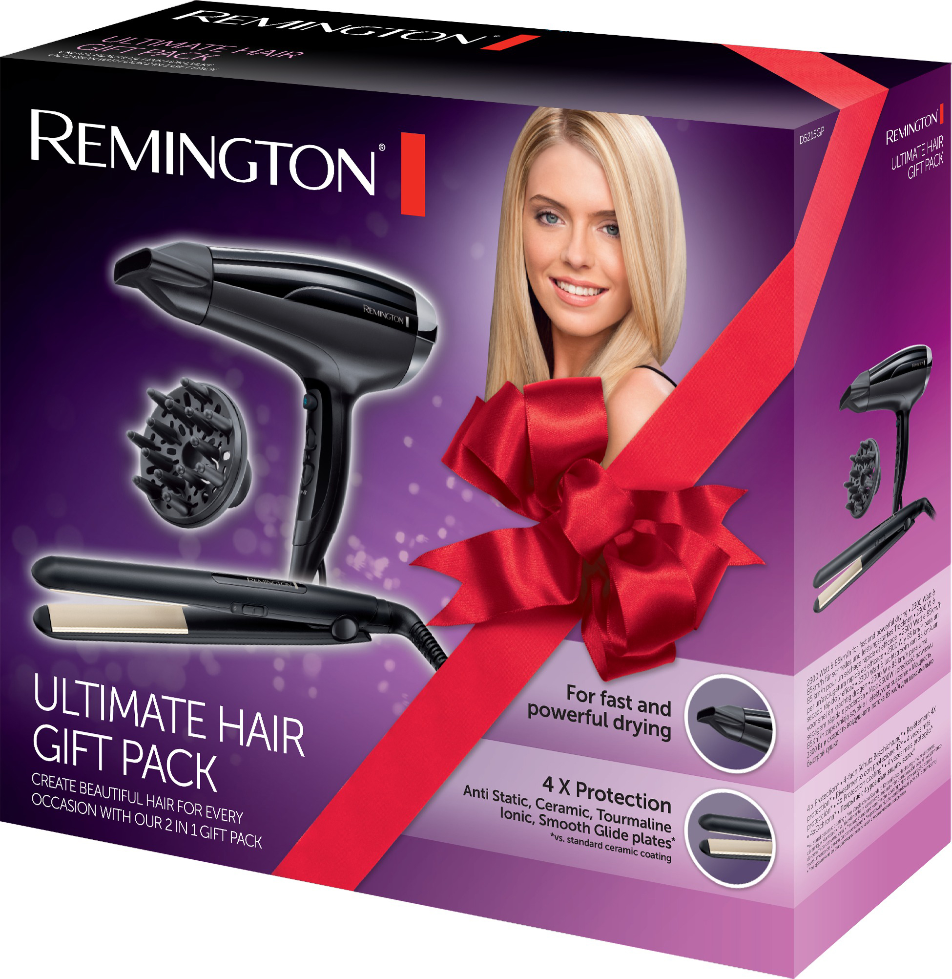 REMINGTON D 5215 GP S1510 D5215 Haartrockner Schwarz (2300 Watt)