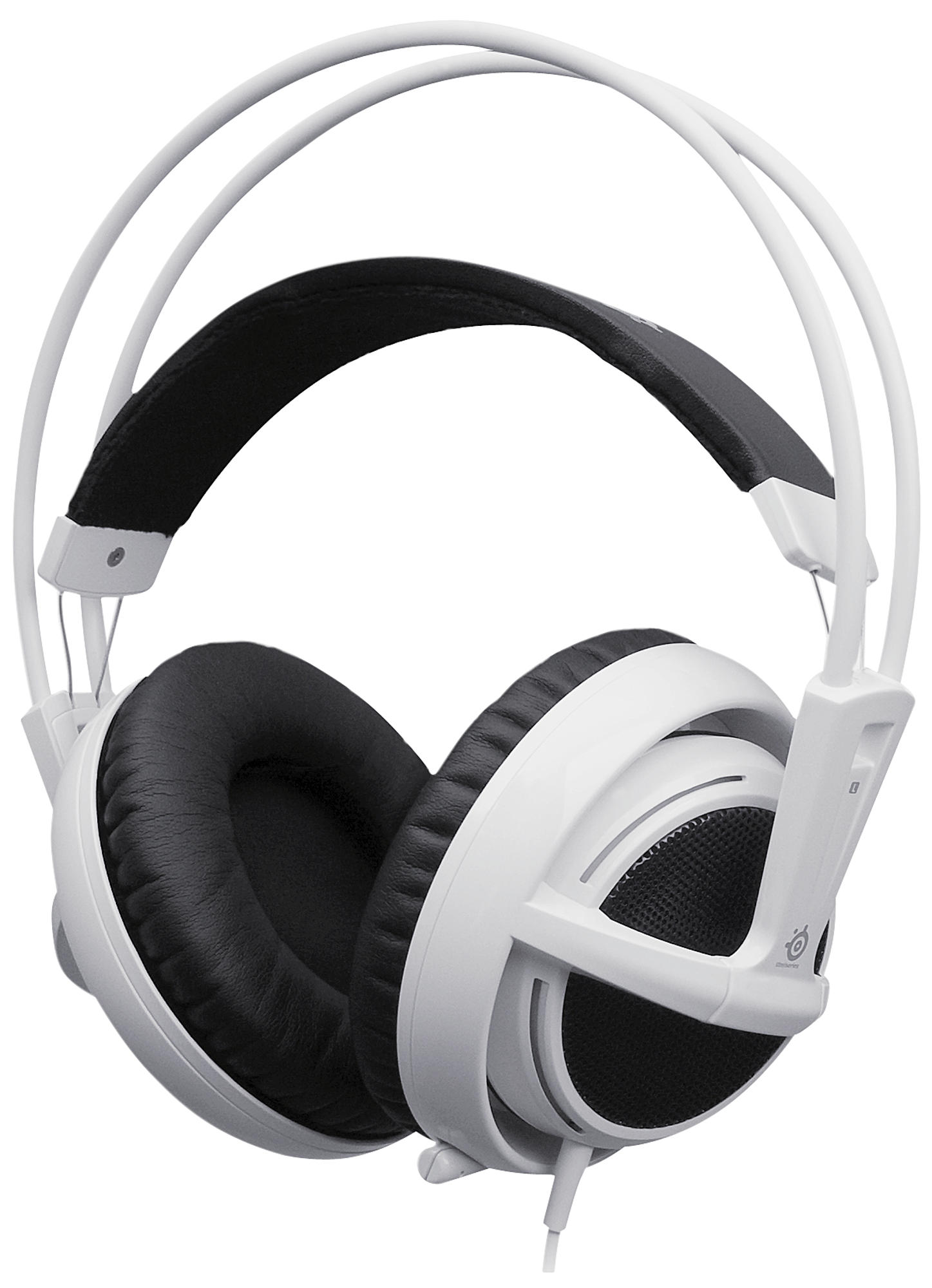 Auriculares gaming - SteelSeries Siberia v2 USB, 50mm, tarjeta sonido USB, diadema, color blanco