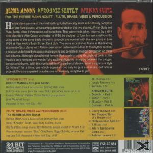 Herbie Mann - African Suite-Flute-Brass-Vibes&Percussion  - (CD)