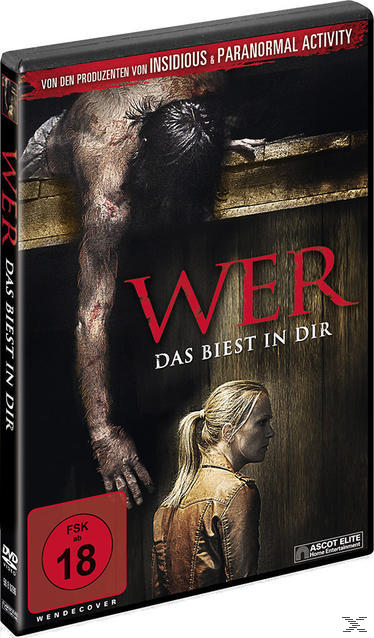 Ein DVD-Cover. Ein Mann und eine Frau sind auf dem Cover. Der Mann ist im Hintergrund und die Frau im Vordergrund.