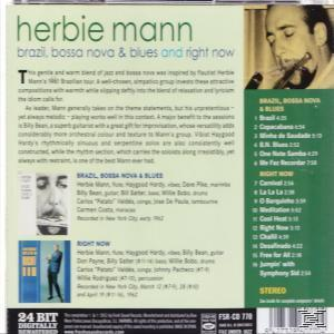 Herbie Mann - Brazil, Bossa Nova & Blues/ Right Now  - (CD)