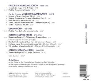 Cramer Craig - Toccaten & Improvisationen  - (CD)