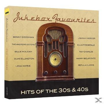 CD-Cover: Radio. Titel: Jukebox Favourites. Künstler: Benny Goodman, Ella Fitzgerald usw.