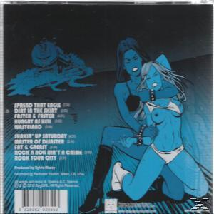 CD-Cover: Zwei Frauen in Bikinis. Das Bild ist blau und der Titel ist grafisch gestaltet.