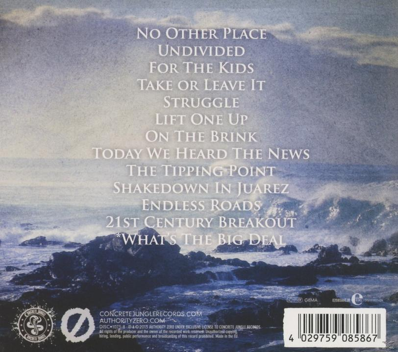 Authority Zero - The Tipping Point  - (CD)