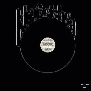 Albumcover, eine schwarze Schallplatte mit Text auf dem Label. Text: K.I.D.S.