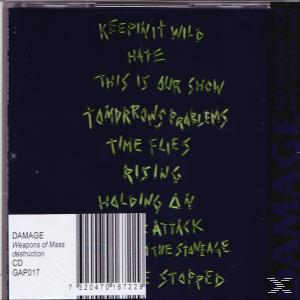Damage Massdestruction (CD) Weapons - Of -