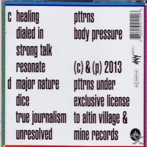 Pttrns - Body Pressure  - (CD)