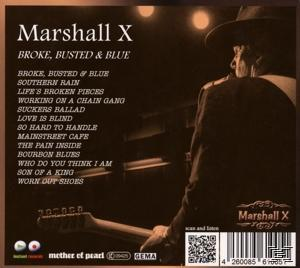 Marshall X - Broke,Busted & Blue  - (CD)