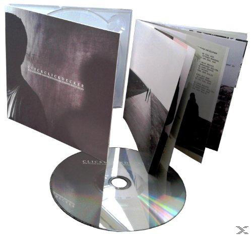 CD-Hülle mit aufgeschlagenem Booklet, CD liegt vorn.