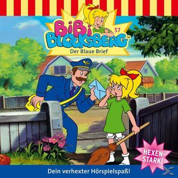 Cartoon-Cover zeigt einen Postboten, ein Mädchen mit einem Besen und einen blauen Himmel.