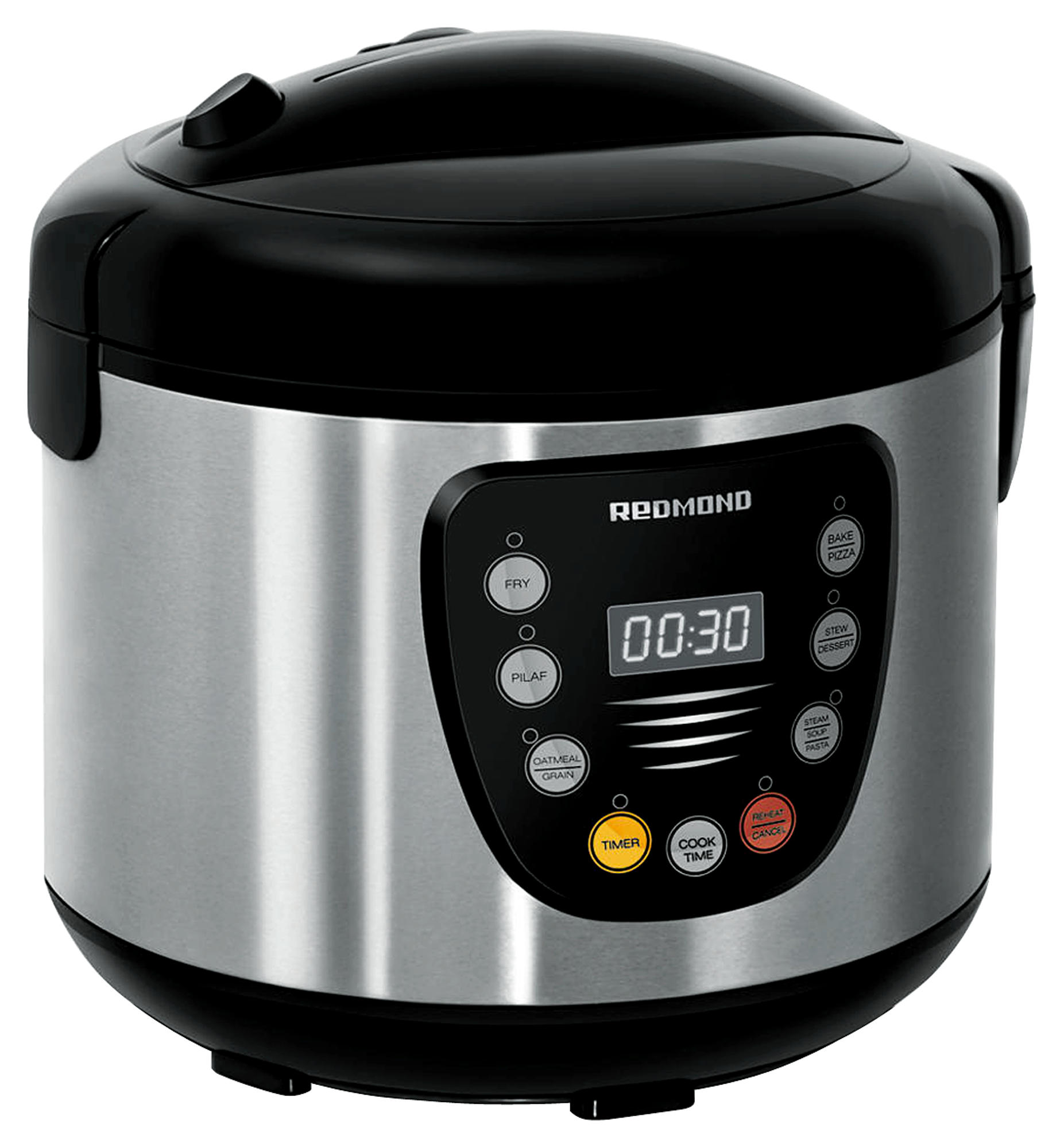 REDMOND RMC-M4515 700 W 6 Otomatik Programlı Multicooker Çok Amaçlı Pişirici Metalik Siyah