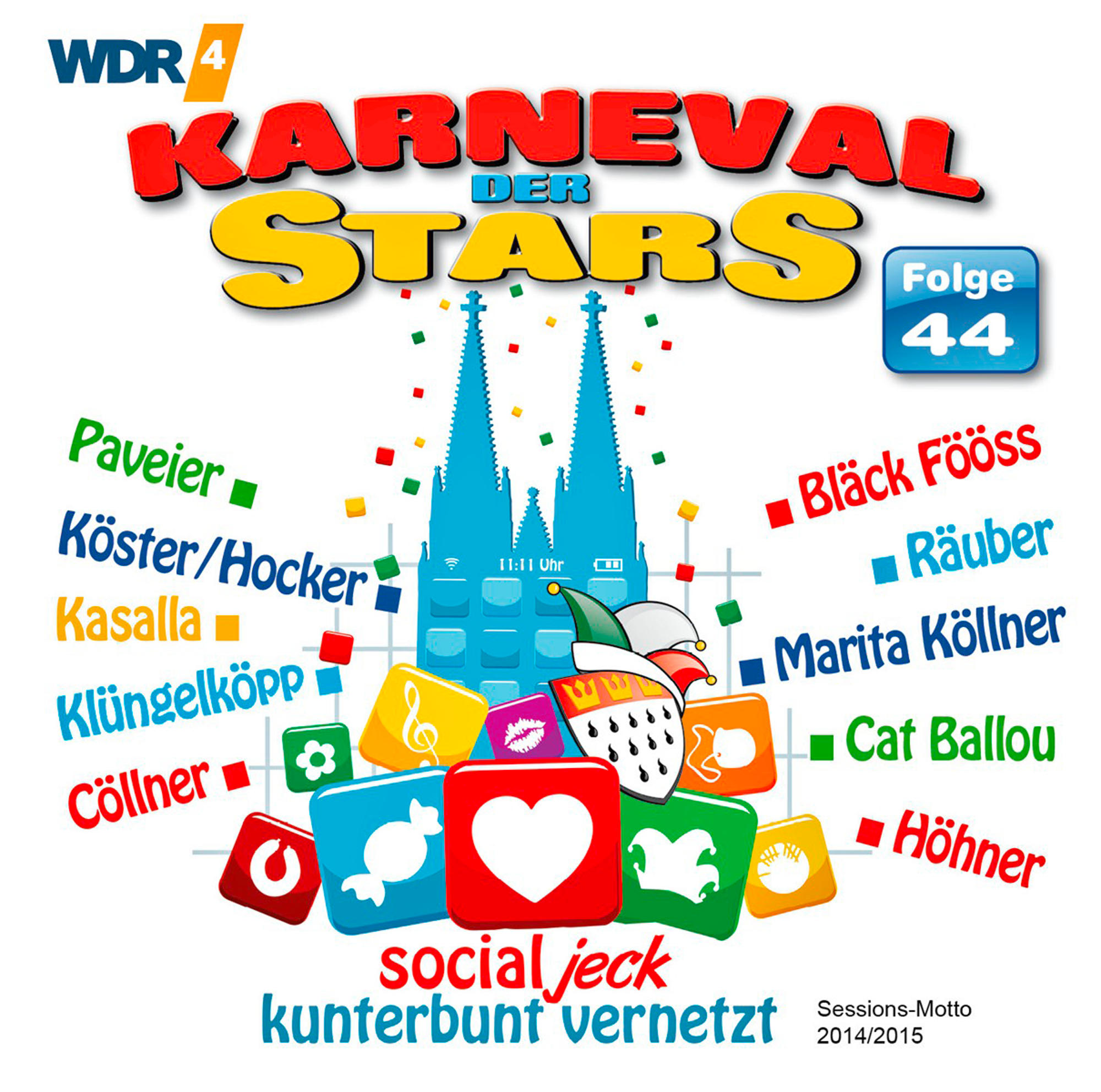 VARIOUS - Karneval Der Stars 44  - (CD)