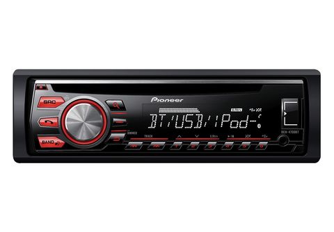 Autorradio  Pioneer DEH-4700BT, CD, Bluetooth, Entrada AUX IN, USB