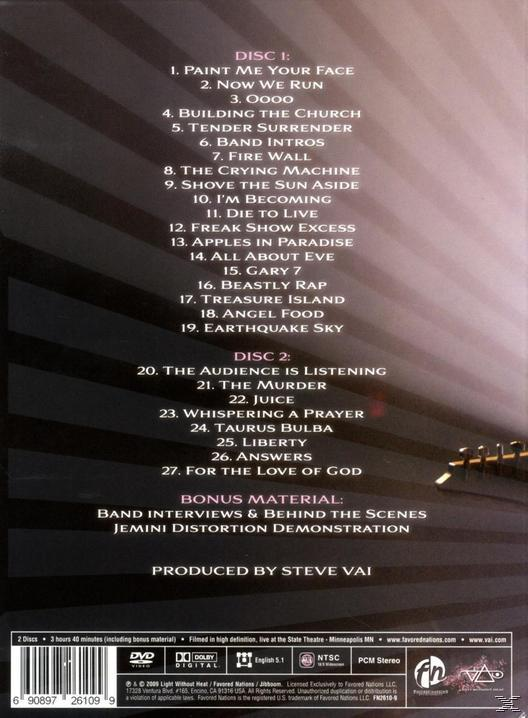 Steve Vai - Where The - Things Are Wild (DVD)