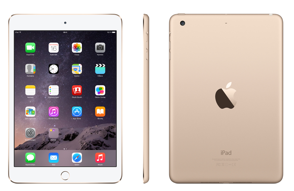 iPad Mini 3 16 GB 7.9" Or Wi-Fi (MGYE2NF/A)