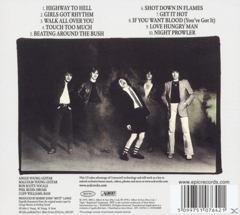 AC/DC | AC/DC - Highway To Hell (DIGI/DIGITAL REMASTERED) - (CD) Rock ...