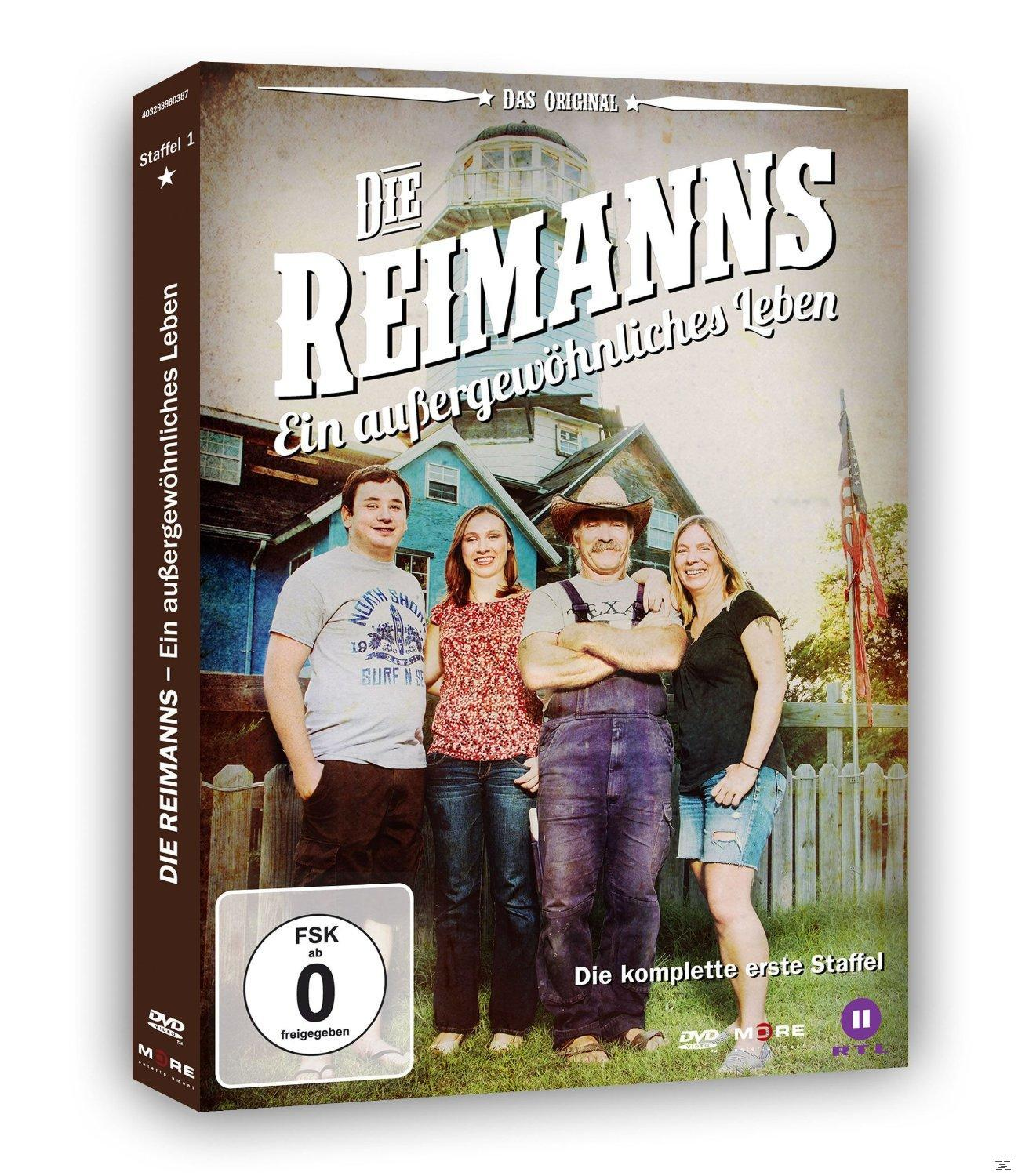 Eine DVD-Box mit einem Familienporträt von vier Personen.