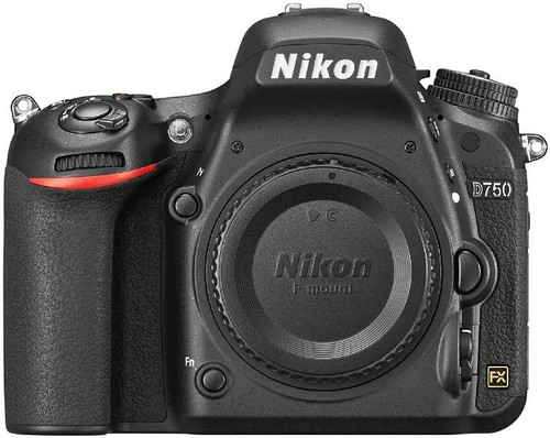 NIKON D750 Body Spiegelreflexkamera, 24,3 Megapixel, WLAN, Schwarz