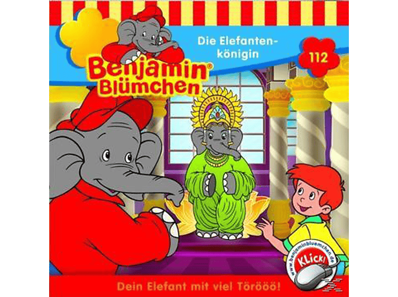 112: Die Benjamin Blümchen (CD) - Elefantenkönigin - Folge