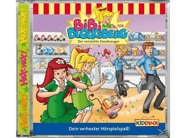 Thumbnail - Bibi Blocksberg - Folge 106: Der verrückte Staubsauger (CD)