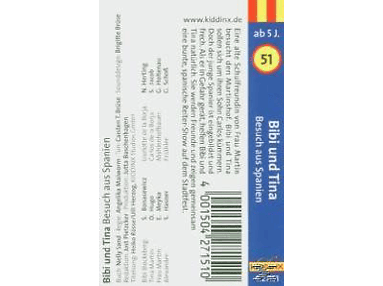 Thumbnail - Bibi Und Tina - und Folge 51: Besuch aus Spanien (MC)
