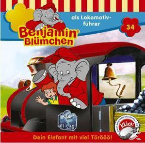 Blümchen Lokomotivführer Folge (CD) - Benjamin - 034:...als
