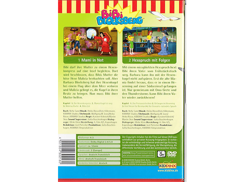 Thumbnail - Bibi Blocksberg: Mami in Not / Hexspruch mit Folgen DVD