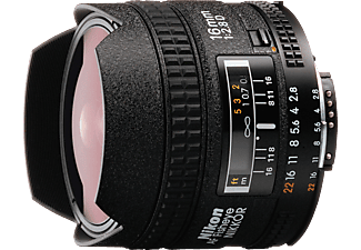 NIKON AF Fischeye-NIKKOR 16mm f/2.8D - Objectif à focale fixe(Nikon FX-Mount, Plein format)