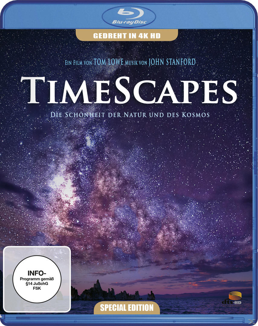 TIMESCAPES NATUR UND - SCHÖNHEIT DES DIE Blu-ray KOSMO DER