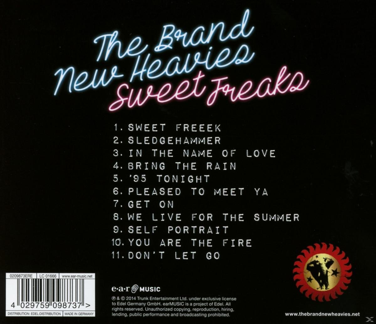 Album borító a 'The Brand New Heavies' szöveggel és egy dal listával.