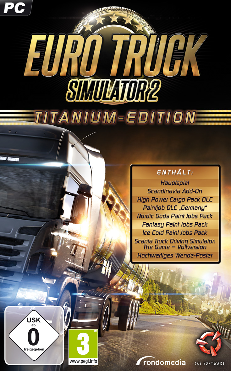 Euro Truck Simulator 2 (Titanium-Edition) - [PC]