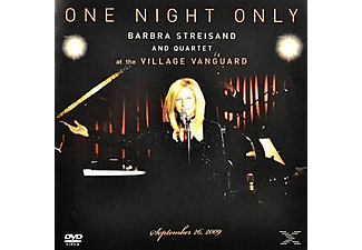 Barbra Streisand - One Night Only - Barbra Streisand and Quartet at The Village Vanguard (DVD + CD)