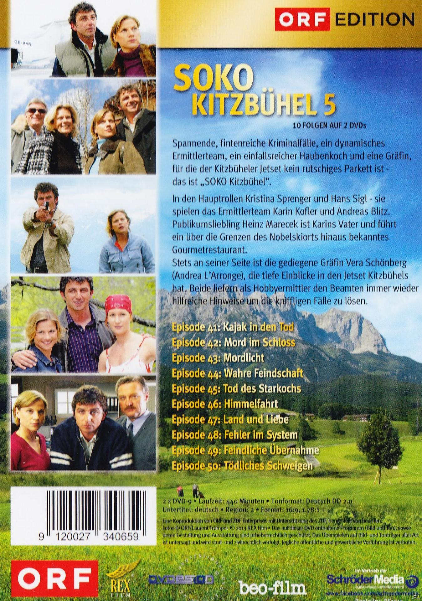 SOKO Kitzbühel 5 - Episoden 41 - 50 DVD