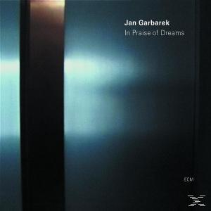 Albumcover, abstraktes Bild mit Blau- und Grautönen und dem Namen des Künstlers.