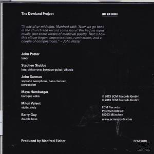 John Potter, Dowland Project - Night Sessions  - (CD)