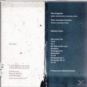 Kappeler, Zumthor - Babylon Suite  - (CD)