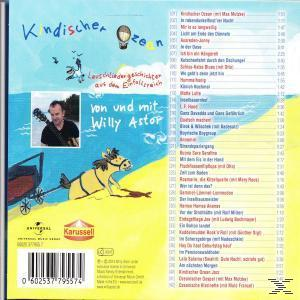 CD-Cover zeigt einen Mann mit Gitarre, eine Pferdekarre und den Titel 'Kindische Szenen'.