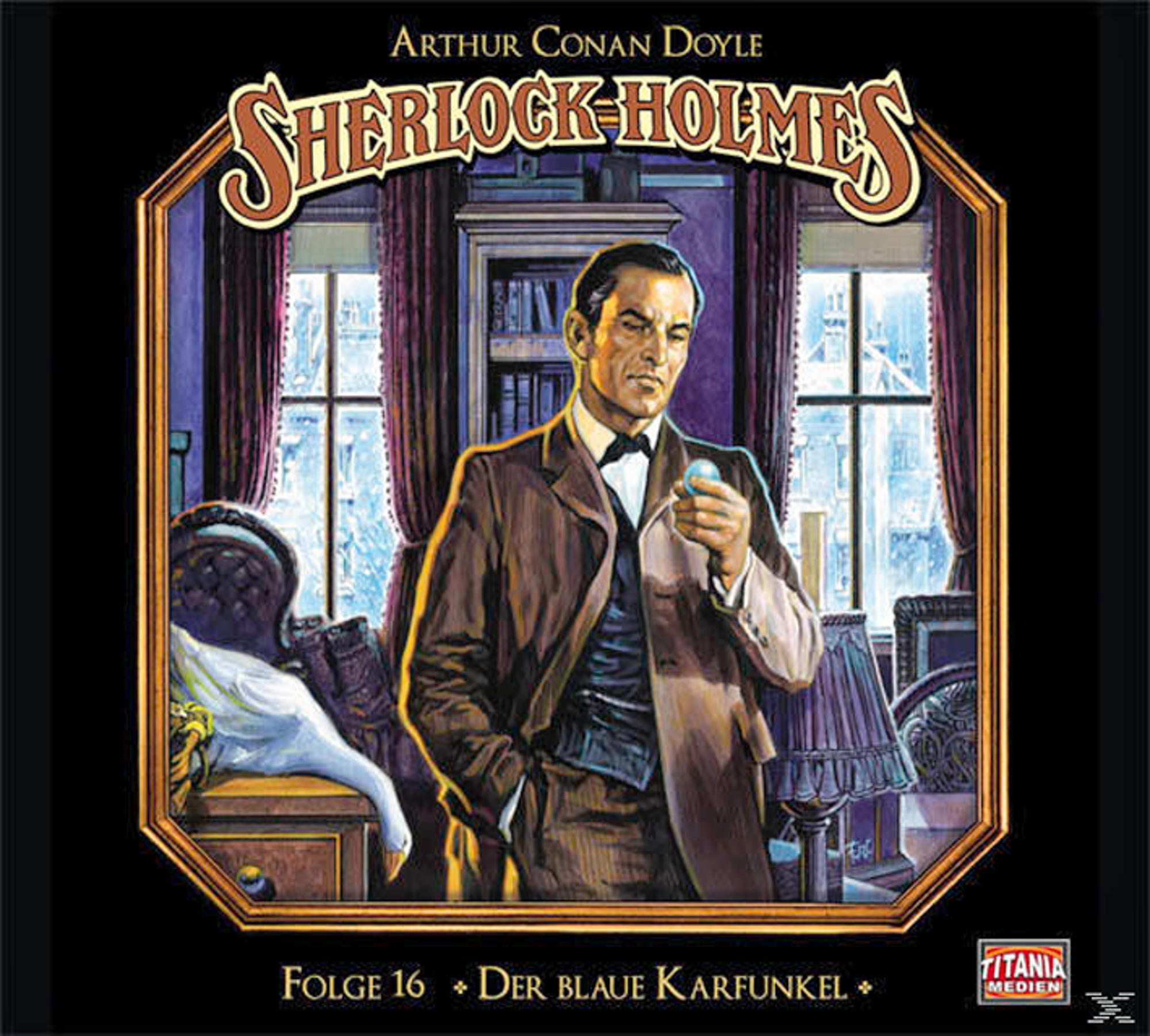 Sherlock Holmes-Folge 16 - Sherlock Holmes 16: Der Blaue Karfunkel  - (CD)