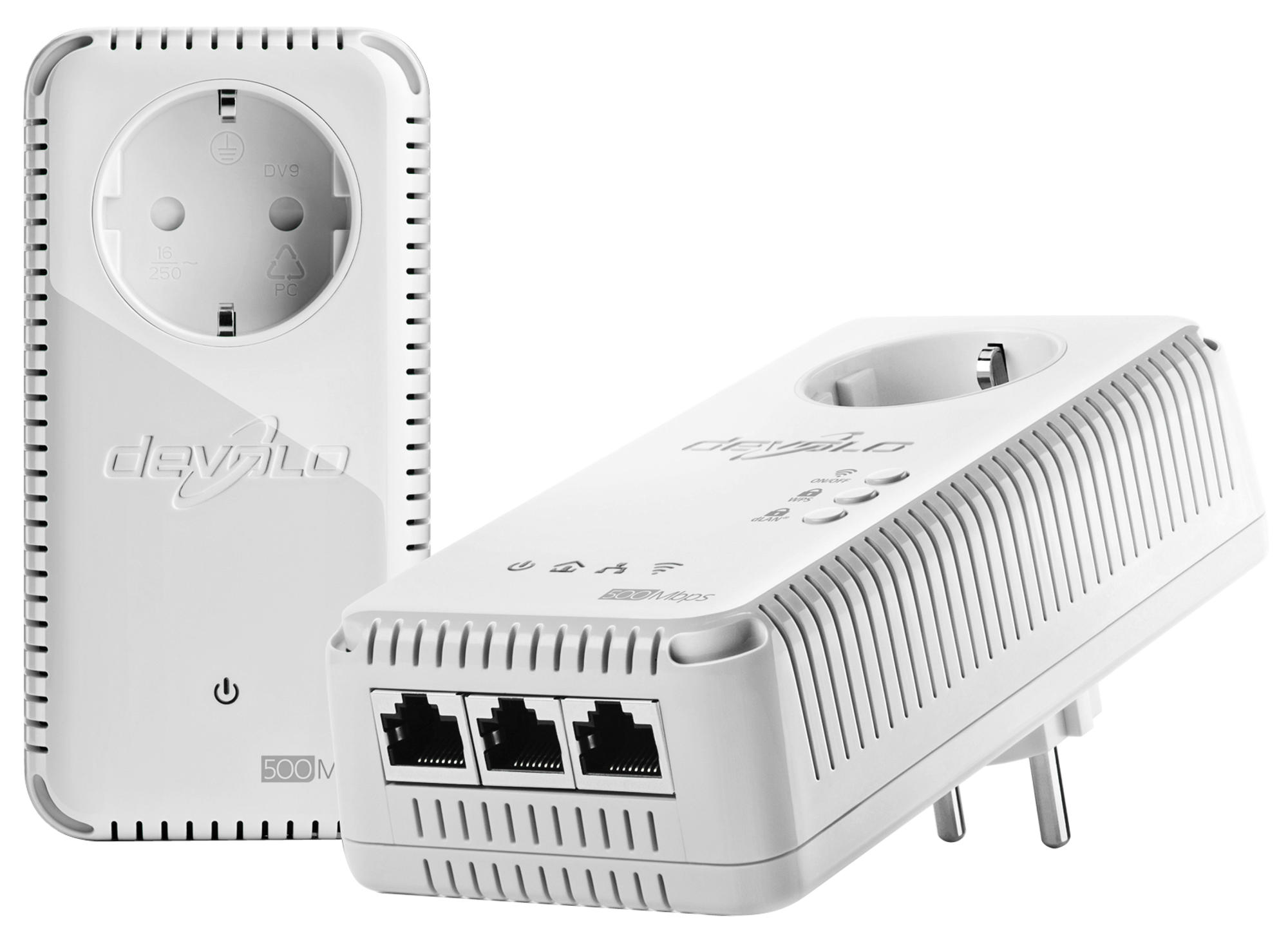 Adaptador PLC - Devolo dLAN500 Av Wireless+ Starter Kit