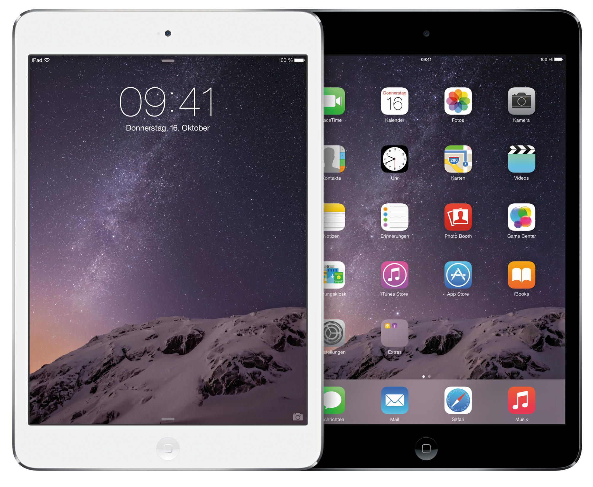 APPLE iPad Mini 2 ME276FD/A, Tablet, 16 GB, 7,9 Zoll, Spacegrau