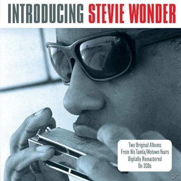 Stevie Wonder album borítója harmonikázik, szemüveget visel.