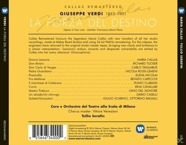 Maria Callas - La Forza Del Destino (Remastered 2014  - (CD)