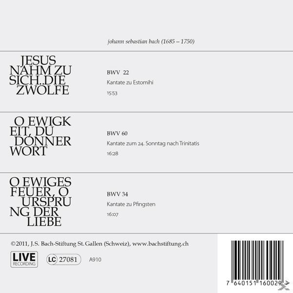CHOR & ORCHESTER DER J.S. BACH-STIF - Kantaten No°2  - (CD)