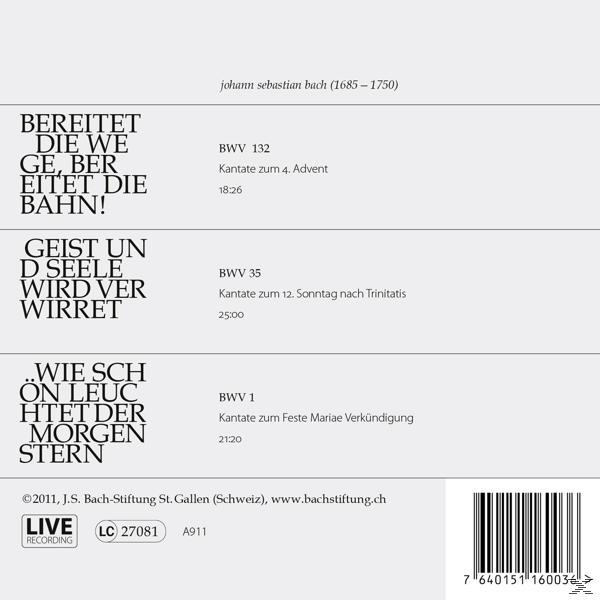 CHOR & ORCHESTER DER J.S. BACH-STIF - Kantaten No°3  - (CD)