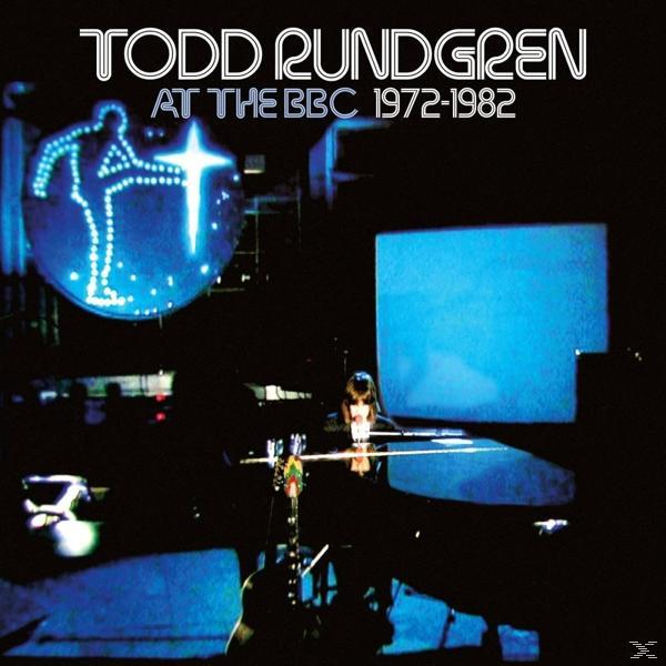 Albumcover: Todd Rundgren. Bühnenbild mit einer Figur. Dunkelblauer Hintergrund.