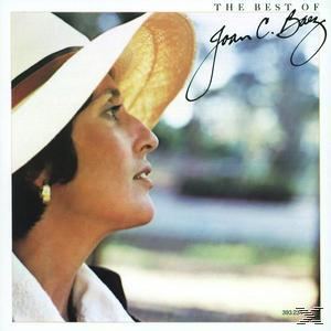 Joan Baez-Albumcover. Frau im Profil, mit Hut, die Worte "The Best of Joan C. Baez".