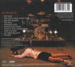 Rückseite einer CD-Hülle mit Songtiteln und einer spielenden Band.
