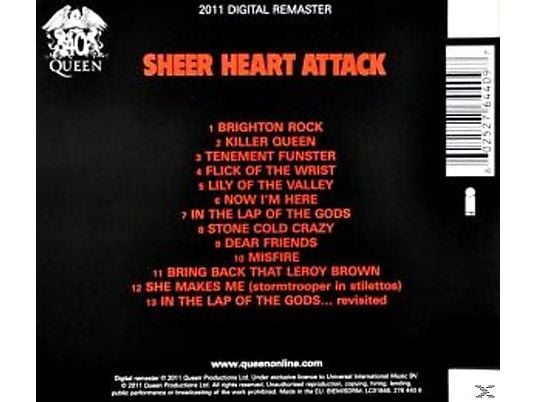 Queen - Sheer Heart Attack CD