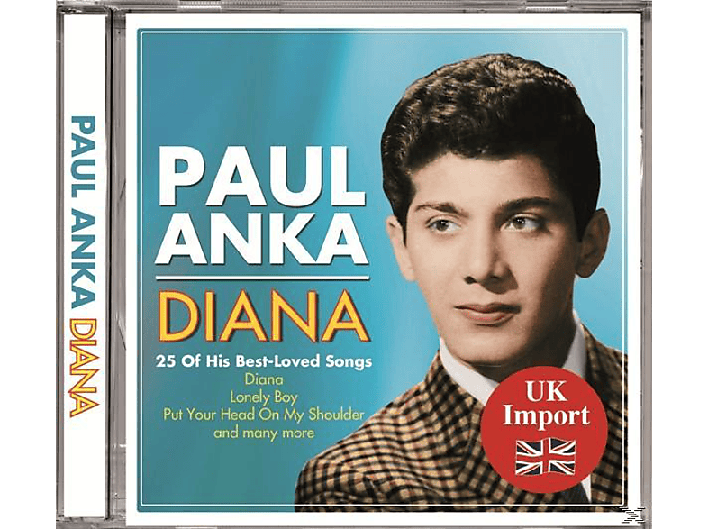 Paul Anka - Diana-Best Love (CD) Songs 